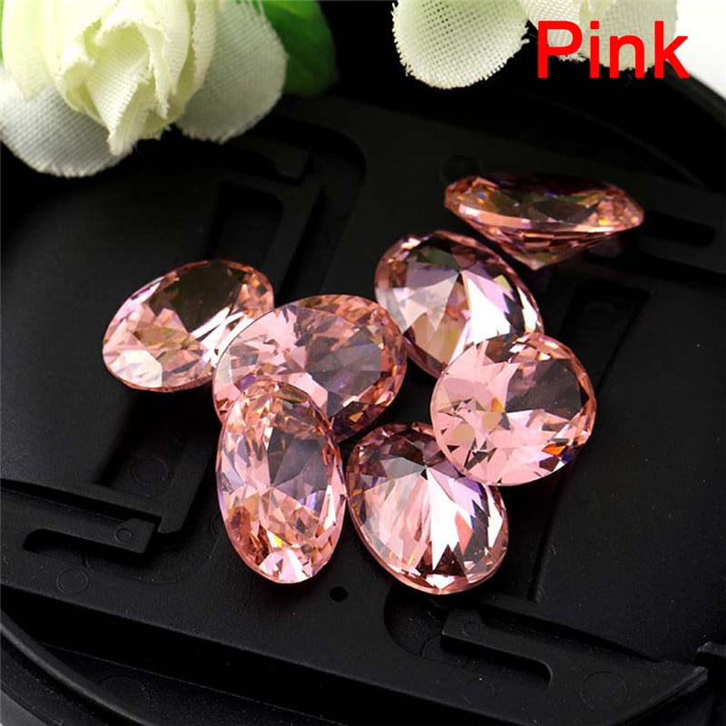 10 x 14mm Gem Oval Shape Zircon Natural Loose Gemstone Jewelry Handmade Gifts DS 