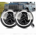 thumbnail image 1 of E Marked Rhd Pair 7 Led Headlights For Land Rover Defender 90 110 Tdi Td5 With Halo, 1 of 5