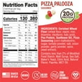 thumbnail image 4 of Lenny & Larry's Pizza Palooza FITZELS- AIS1&nbsp;Savory Pretzel Snacks Incredibly Tasty High Protein, Salty, Vegan 20 g's of Plant Based Protein 8 (eight) Bags, 3 oz Each, 4 of 5