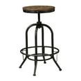 thumbnail image 1 of Bowery Hill Tabouret de Bar Pivotant Réglable de 30 Po en Brun Clair, 1 of 2