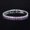 B, variant on SIfdSeng 4Mm Zirconia Tennis Bracelet Iced Out Chain Bracelets for Women Men Charm Bracelet Charms Cuban Link Bracelet for Women Chunky Bracelets for Women