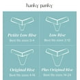 thumbnail image 5 of Hanky Panky Original Rise Cotton Thong with Lace (891801),Chai, 5 of 6