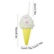 thumbnail image 3 of Adorno mini de pastel de donuts de helado de Macaron de Navidad | Decoración colgante de espuma azul claro rosa Amarillo 6,3x2,75 in | Accesorios para árbol de Navidad Sweet Resistente a colisiones, 3 of 6