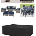 thumbnail image 3 of Fundas impermeables para muebles de jardín y Patio, 64 tamaños, fundas para sillas de lluvia y nieve (negro), 3 of 5