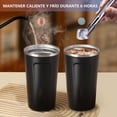 thumbnail image 4 of Termo Taza para Cafe de 510ml/18oz de Acero Inoxidable 304 con Tapa, Vaso Térmico de Café Frío y Caliente, Hermética Cero Derrames, Botella de Agua para Hogar, Oficina, Coche y Deportiva, 4 of 4
