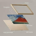 thumbnail image 2 of PixonSign Framed Wall Art Pastel Ocean Seascape Posters, Set of 4 Nautical Horizons Nature Wilderness Illustrations Wall Decor, Adhesive Canvas Prints for Home Decor - 8"x10" Natural, 2 of 5