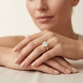 thumbnail image 4 of Rosec Jewels IGI Certified Lab Grown Diamond Solitaire Engagement Ring - 3 Carat - E-VS1 Quality - with Jewelry Box, 18K Yellow Gold, US 11.00, 4 of 7