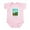 Petal Pink, variant on CafePress - I Heart Cactus Infant Bodysuit - Baby Light Bodysuit, Size Newborn - 24 Months