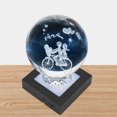 thumbnail image 1 of Spptty Crystal Base Stand, Rotating Base, Colorful LED Light Rotating Crystal Display Stand Base, 1 of 7