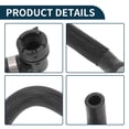 thumbnail image 5 of Unique Bargains Radiator Hose Heater Hose No.30792933 for Volvo XC90 2007-2014 Black Rubber 1 Pc Warm Air Inlet Pipe Good Sealing, 5 of 7
