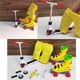 thumbnail image 3 of Vogacara Juego de 12 unidades de patinete de dedo de aleación para niños, Mini patinete de dedo, juguete interactivo para dedos, actividad sensorial, Juguetes amarillo Vogacara FN008347-01, 3 of 6
