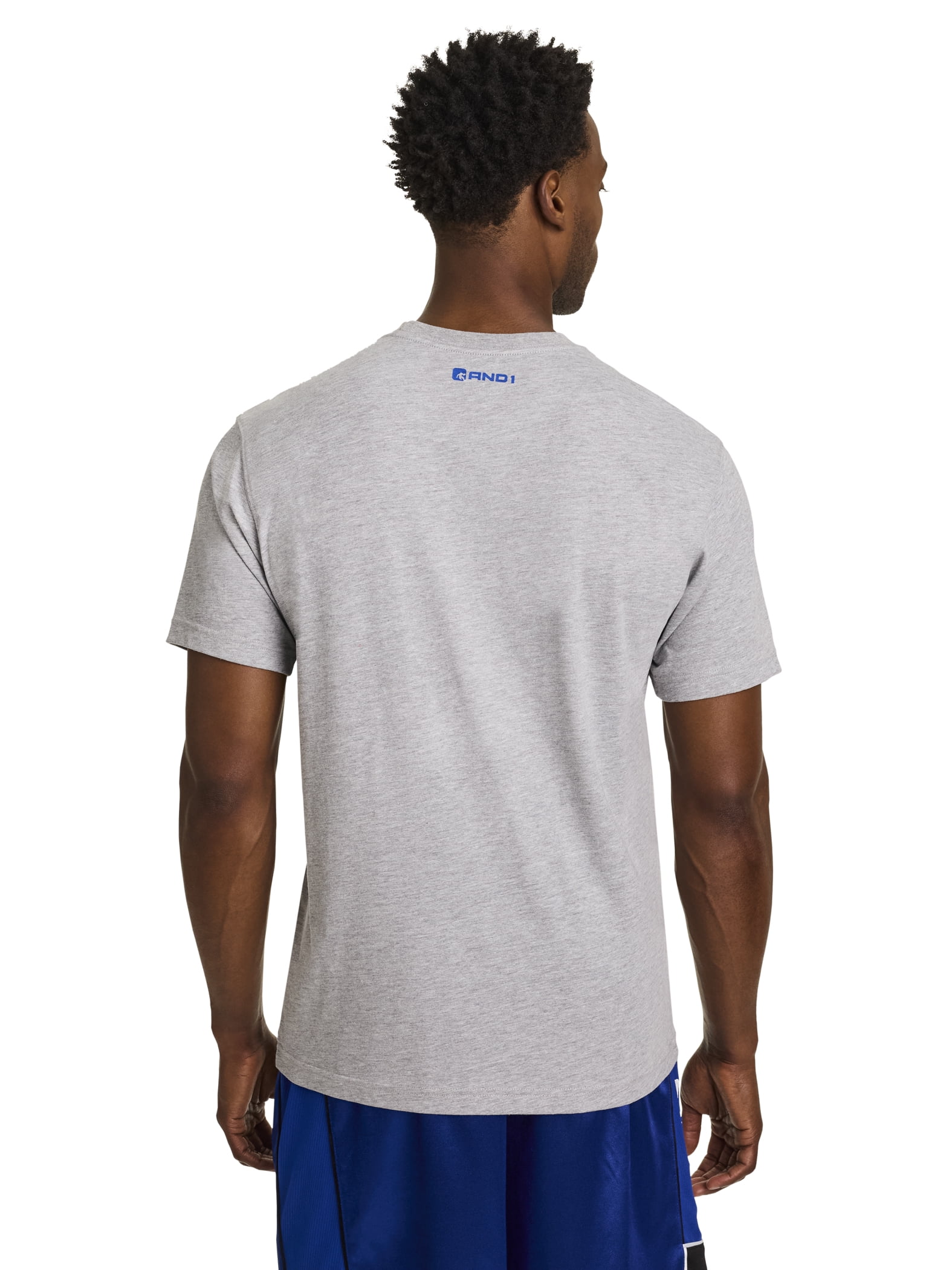 AND1 Men's and Big Men's Graphic T-Shirt, up to Size 5XL