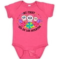 thumbnail image 3 of Inktastic My 1st Dia De Los Muertos with Sugar Skulls and Flowers Boys or Girls Baby Bodysuit, 3 of 5