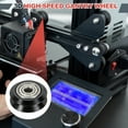 thumbnail image 5 of 12pcs 3D Printer Wheels V Slot POM Pulley Wheels Solid High-Speed Gantry Wheel with 625zz Plastic Pulley Linear Bearing for 3D Printer, CNC Machine, Black-5mm, 5 of 6