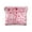 Pink Candy Cane and Strawberry, variant on PU Leather Coin Purse Wallet Compact Water-Resistant Card Cases Money Organizers Motifs Christmas Tree Pattern