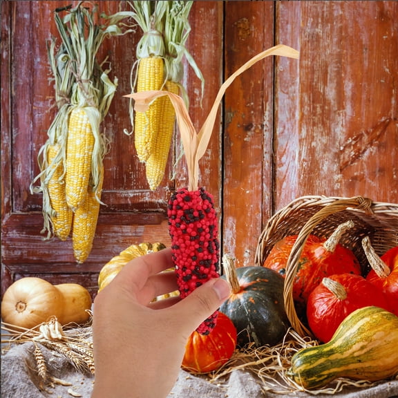 UPOUART 3-Piece Decorative Fake Corn Models for Kitchen, Restaurant Display, Home Decor, Realistic Corn Adornments