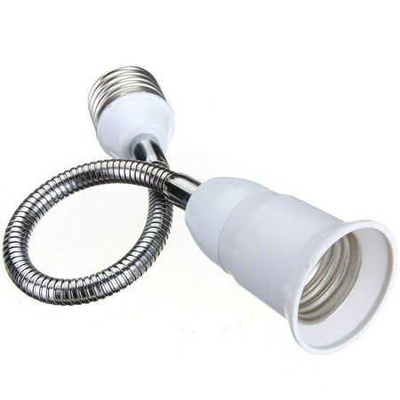 

Xewsqmlo 10pc E27 LED Light Bulb Lamp Holder Flexible Extension Adapter Socket(40cm)