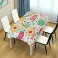thumbnail image 6 of Coolnut Outdoor & Indoor Rectangle Tablecloth,Cute Turtle Dinner Table Cover for Patio, Picnic, Holiday Party 54x54In, 6 of 7