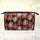 thumbnail image 2 of Bolsa de cosméticos de maquillaje de almacenamiento de tela de viaje portátil para niñas y mujeres (diente de león), 2 of 2