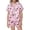 A-Pink228, variant on JAJAHO Girls Pajamas Sets Halloween Sleepwear Sizes 3-13 Tie Front Ruffle Short Sleeve Top Shorts 2 Piece Set