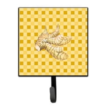 Carolines Treasures BB7201SH4 Galangal on Basketweave Leash or Key Holder Single Hook multicolor