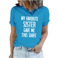 thumbnail image 2 of Fesfesfes Women T Shirts Short Sleeve Women Funny Printed Pattern Casual Fashion Soild Color Short Sleeve Tops Blouse Layering Shirts for Women 3XL(US:14), 2 of 7