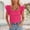 Red, variant on MAIHAN Womens Tshirts Cotton Loose Fit Summer Tops 2026 Spring Trendy Casual Soft Basic Tees Cute T Shirts Tops Loose Fit Shirts Spring Fashion