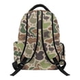 thumbnail image 2 of HUIACONG Camo Duck Bow School Backpack for Teens Age 12+, Multi Pocket Water Repellent Daypack, Breathable Padded Adjustable Straps Sturdy Wear Resistant Bookbag for Travel, 2 of 7