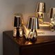 thumbnail image 2 of 1pcs Bedside Touch Table Lamp, Gold Thinker Lamp Table Lamp Cordless Rechargeable Portable Decorative Bedside Lamp with USB Charging Gold, 2 of 4