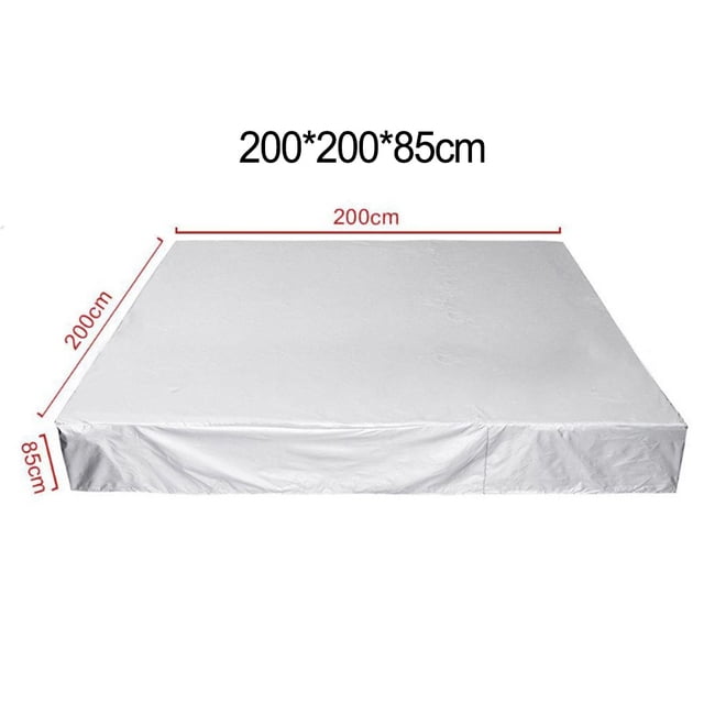 1pc Waterproof Thermal Insulation Spa Cover Replacement Protector For Hot Tub 210D Oxford Cloth 200*200*85cm 220*220*85cm