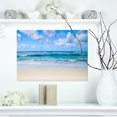 thumbnail image 1 of Design Art - Serene Blue Tropical Beach, 1 of 3
