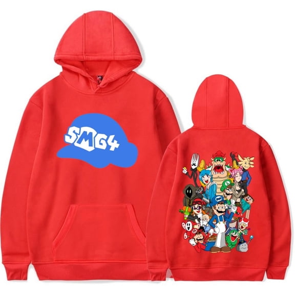 SMG4 Merch Hoodie Comfortable Fun Printed Sweatshirt Neutral Versatile Trendy Clothing