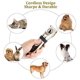 thumbnail image 4 of Cortapelos para perros Cortapelos para mascotas de bajo ruido Cortapelos para perros recargable inalámbrico Herramienta de aseo para mascotas Cortapelos profesional para perros con guía co.ukb Tijeras Kits de uñas para gatos y otros perros D ACTIVE Biensenido a ACTIVE, 4 of 4