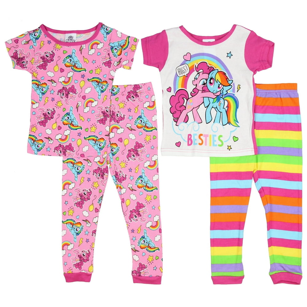 My Little Pony - My Little Pony Toddler Girls' Magical 4-Piece Cotton ...
