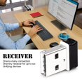 thumbnail image 2 of Wireless 2.4G Receiver Home Office Desktop Keyboard Mouse Transmitter USB Adapter PC Accessory Signal Receivers Accessories, 2 of 9