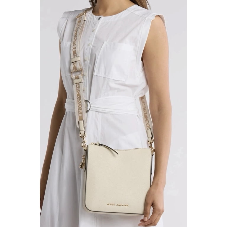 Marc Jacobs Drifter Swing Pack Crossbody Marshmallow Pebble