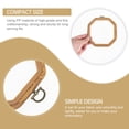thumbnail image 6 of Raindrops 3pcs Light Brown Octagonal Plastic Embroidery Hoops for Sewing and Craft Projects, PP Material, 6 of 8
