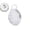 White, variant on Rattan Wicker Hanging Basket for Wall 7.8X6.5X3.4 Inch Indoor Outdoor Planters for Flowers and Greenery Home Garden Decor