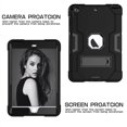 thumbnail image 5 of Dteck iPad mini/mini2/mini3 Case Heavy Duty Shockproof Hybrid Kickstand Cover, Black, 5 of 6