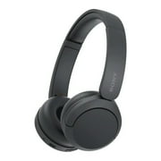 Sony WH-CH520 Compact Wireless Bluetooth On-Ear Headphones (Black) bundle