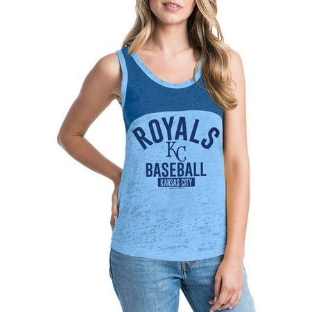 MLB Kansas City Royals Women's Short Sleeve Team Color Graphic