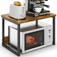 thumbnail image 2 of axGear Kitchen Countertop Organizer Cabinet Shelf Office Desktop Riser Printer Stand, 2 of 7