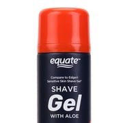 Equate Sensitive Skin Shave Gel with Aloe, 7 oz