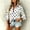 White women loose fit button down blouse a1, variant on Yrmaups Women Loose Fit Button Down Blouse, Polka Dot Collared Ruffle Sleeve Top, Soft Breathable Cotton Casual Tee for Office Beach Daily Wear, White S