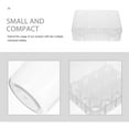 thumbnail image 3 of FENGGUIQU Clear Plastic Bead Storage Box Organizer with 12 Bottles for Crafting and Jewelry Making Supplies, 3 of 6