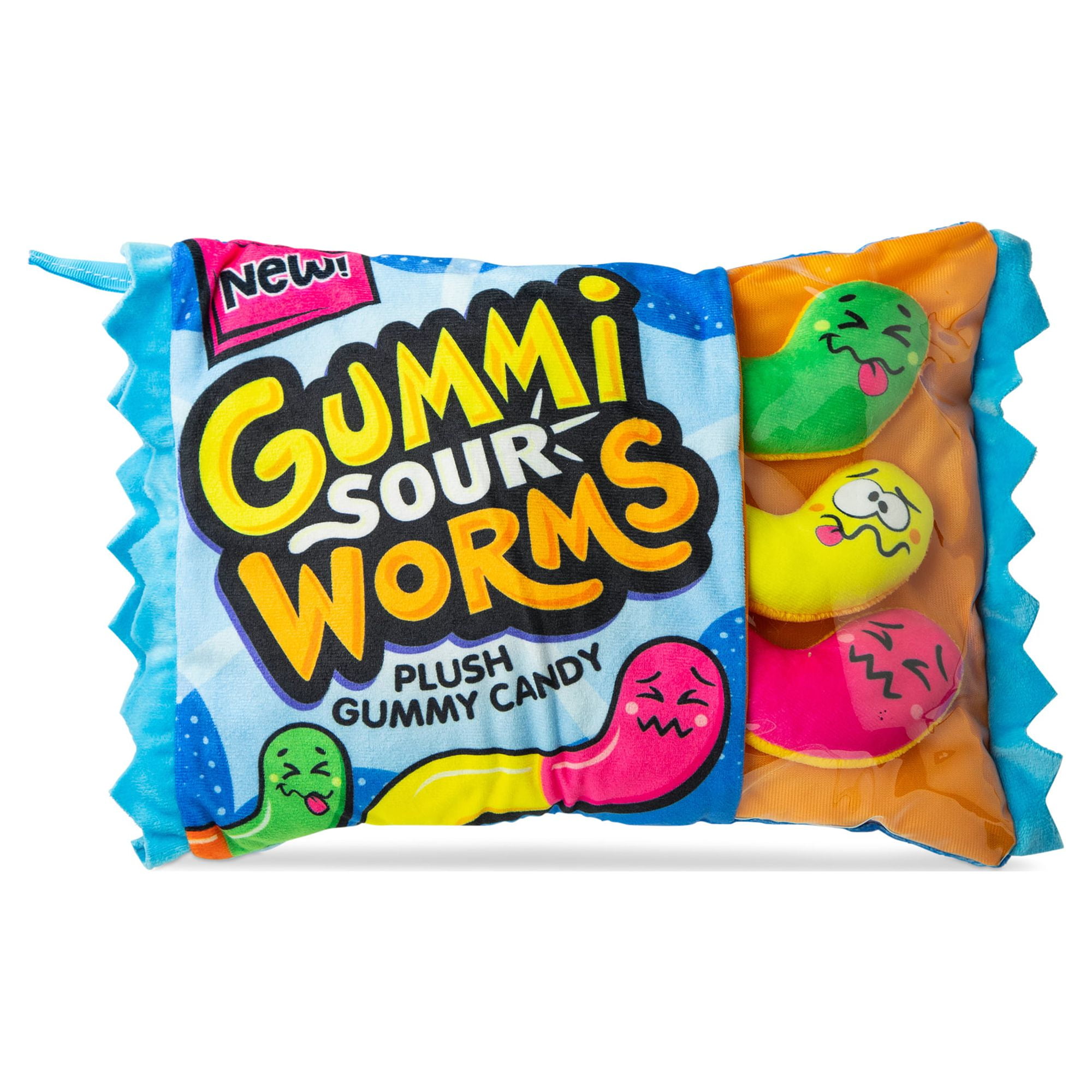 2pc Gummy Worm Candies Decodan Candy Sweet Treat Flexible Plastic