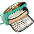 thumbnail image 1 of Big High Capacity Light Pencil Pen Case Office College School Large Storage Bag, 1 of 2