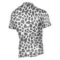 thumbnail image 2 of joogoo Gray Leopard Men's Cycling Jerseys Mountain Bike Short Sleeve Tops XL, 2 of 7