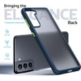 thumbnail image 2 of Zero Serie for Samsung Galaxy S21 Case 5G, [Wireless Charging Support] [Translucent Matte Thin Phone Case] Shockproof Slim Cover 6.2'', Blue, 2 of 14