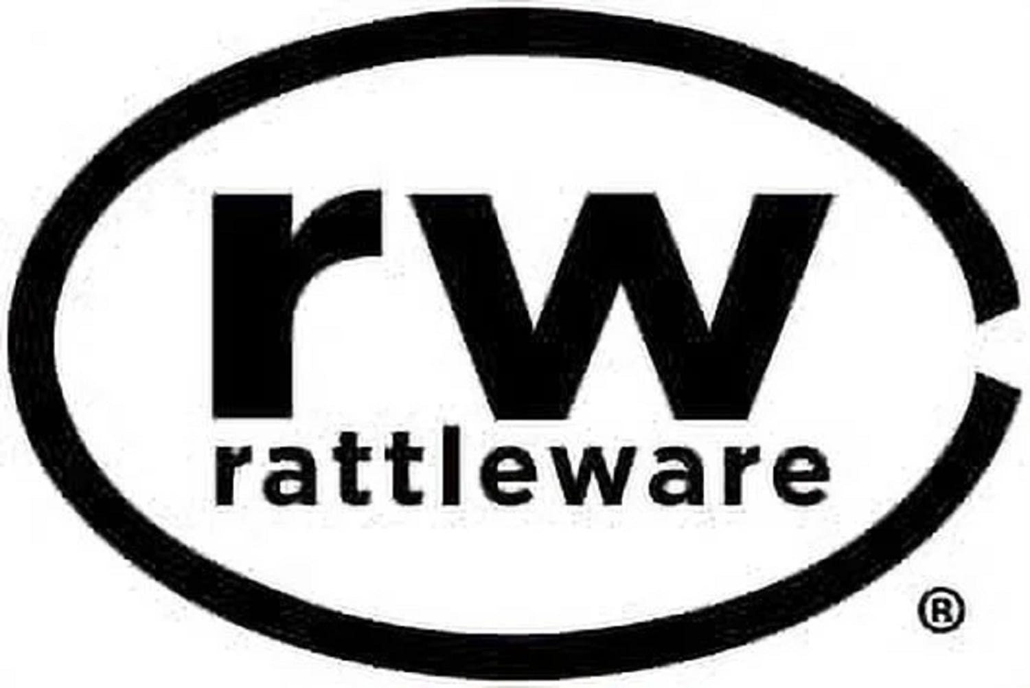Rattleware Condiment Caddy, 6 Compartments, Black Polymer, Single Pack, Portable and Durable
